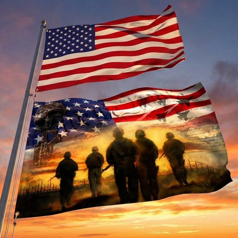 Memorial Day, Veterans Day Flag, All Gave Some Some Gave All, American flag