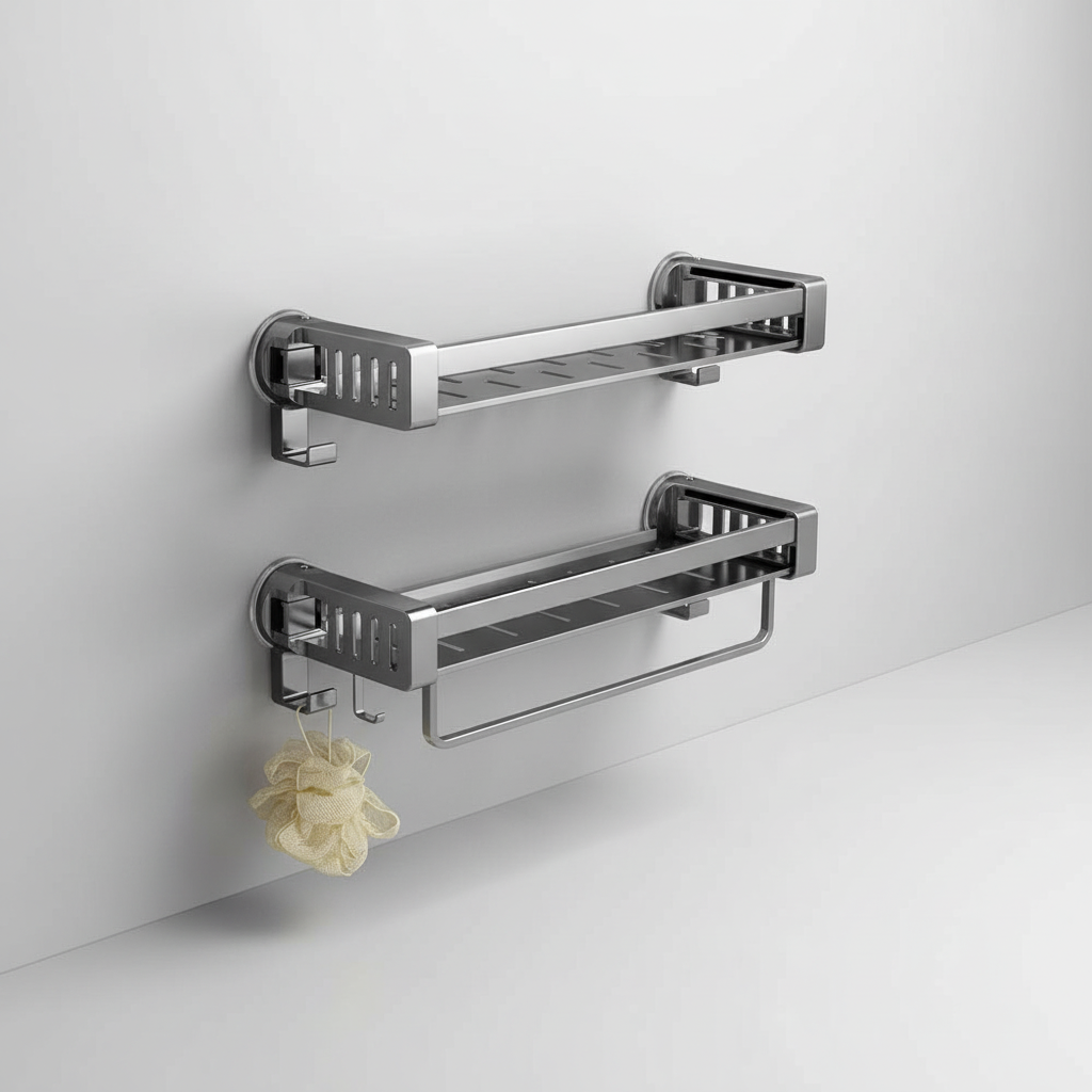 Mount-free Hanging Shelf for Bathroom - AquaFixor