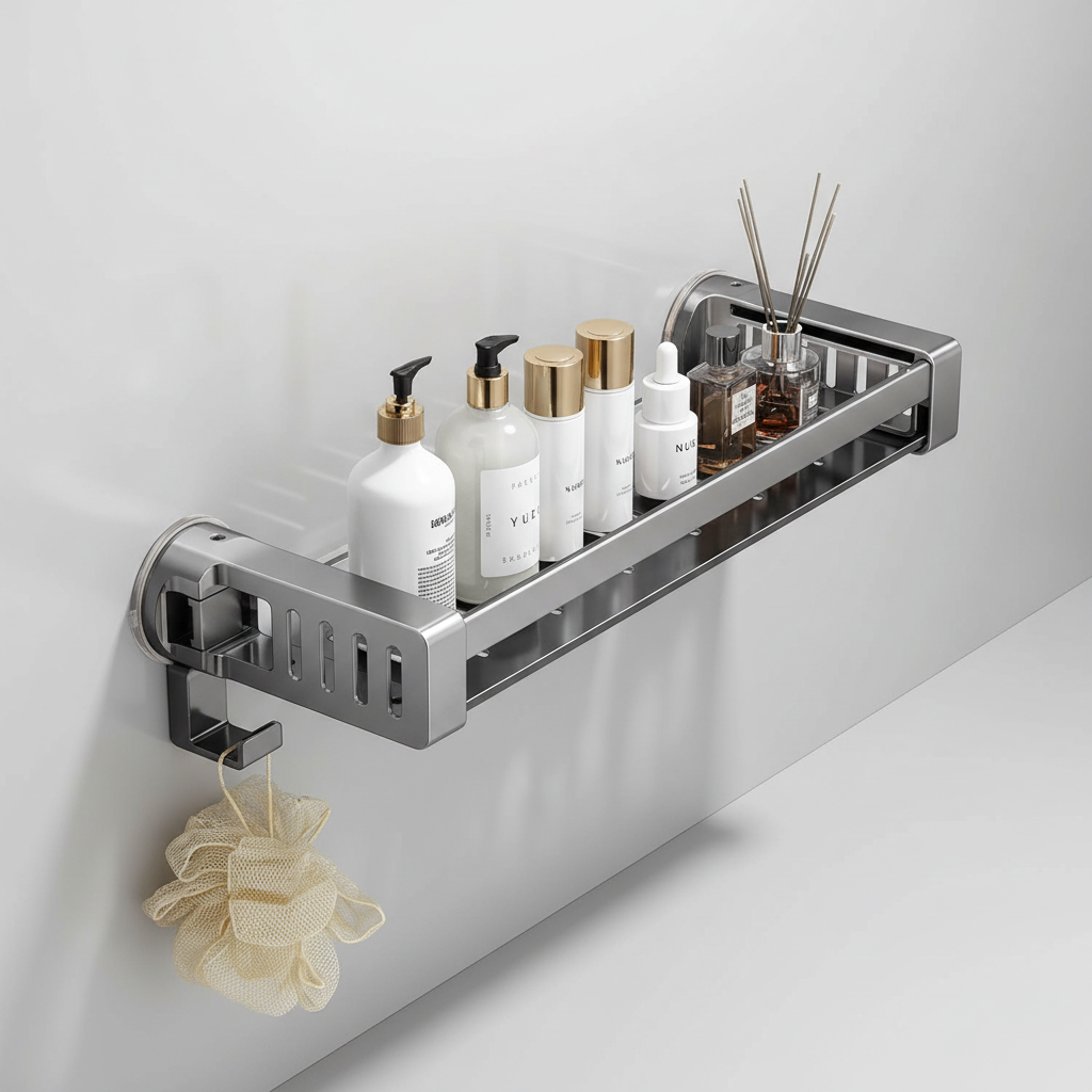 Mount-free Hanging Shelf for Bathroom - AquaFixor