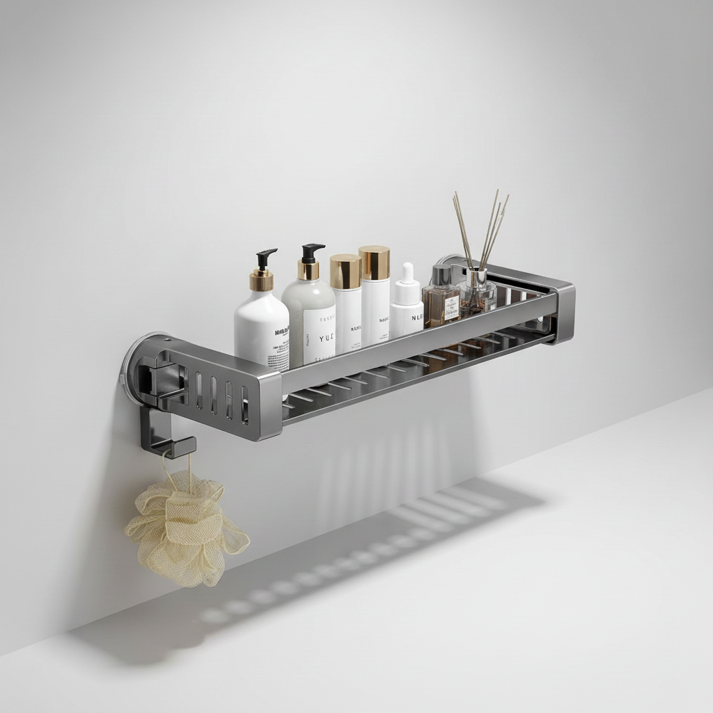 Mount-free Hanging Shelf for Bathroom - AquaFixor