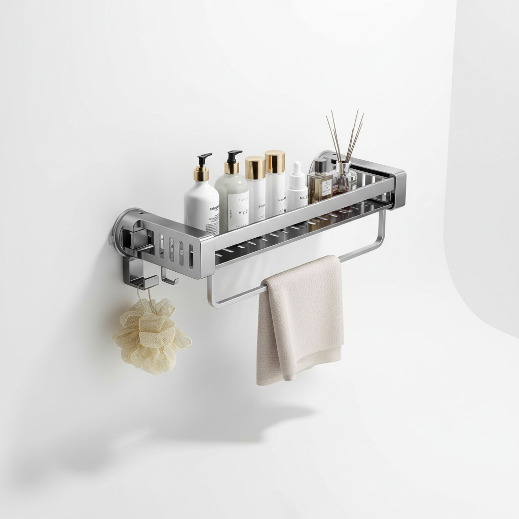 Mount-free Hanging Shelf for Bathroom - AquaFixor