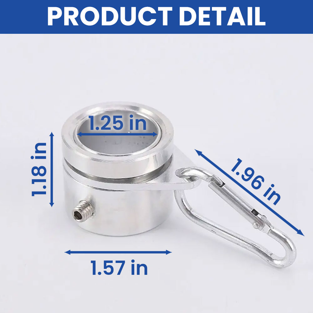 FLAGWIX  Mounting Ring 360° Rotating Anti Wrap For Flag Pole