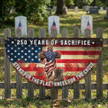 250 Years of Sacrifice Cross Boots Red Poppy Vintage Flagwix Fan Flag