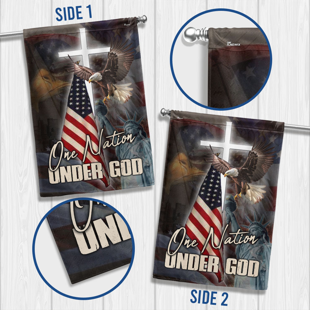 One Nation Under God America Flag PN262Fv1 3-Day Shipping
