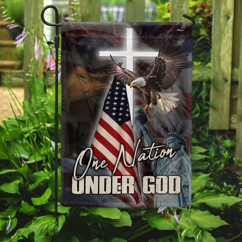 One Nation Under God America Flag PN262Fv1 3-Day Shipping