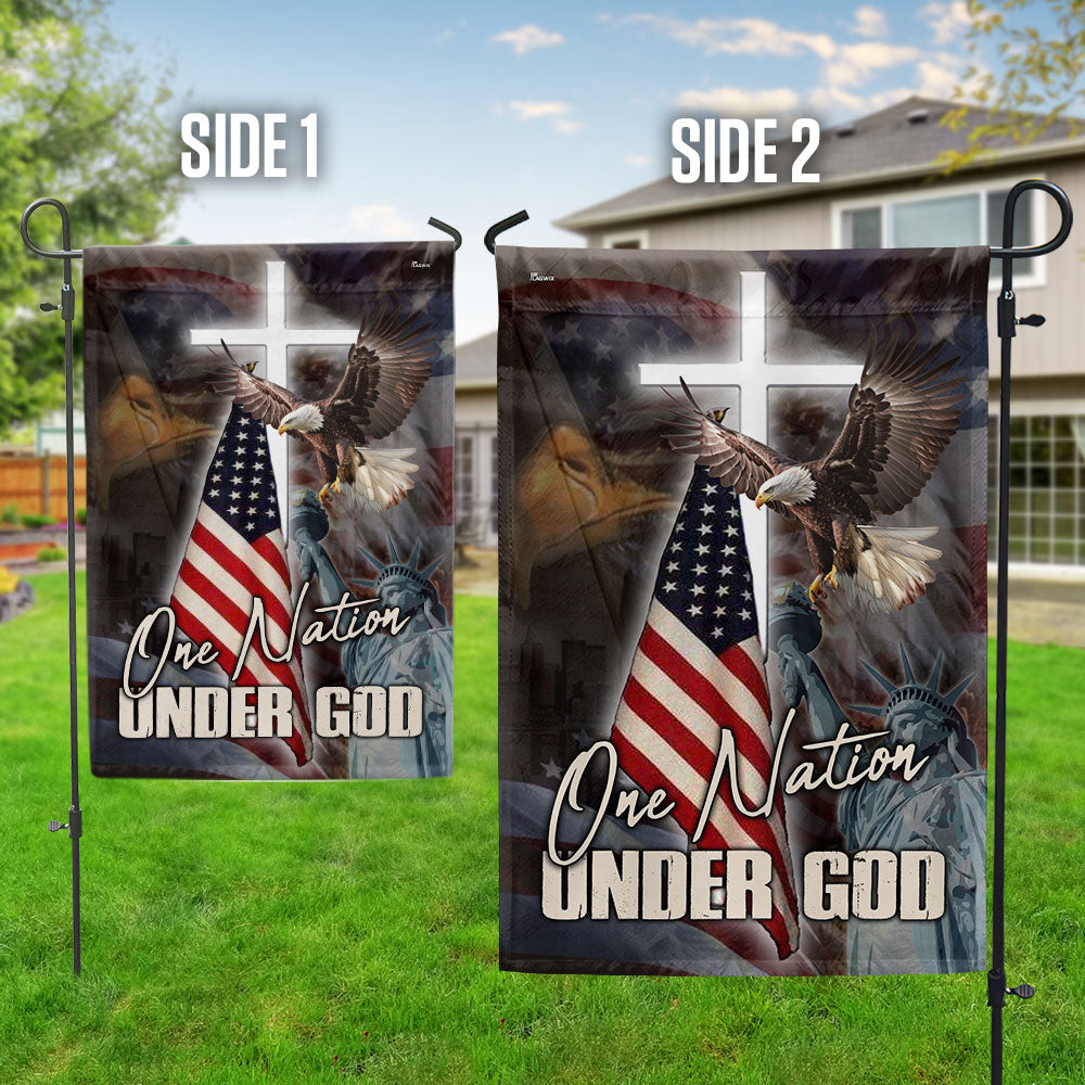 One Nation Under God America Flag PN262Fv1 3-Day Shipping