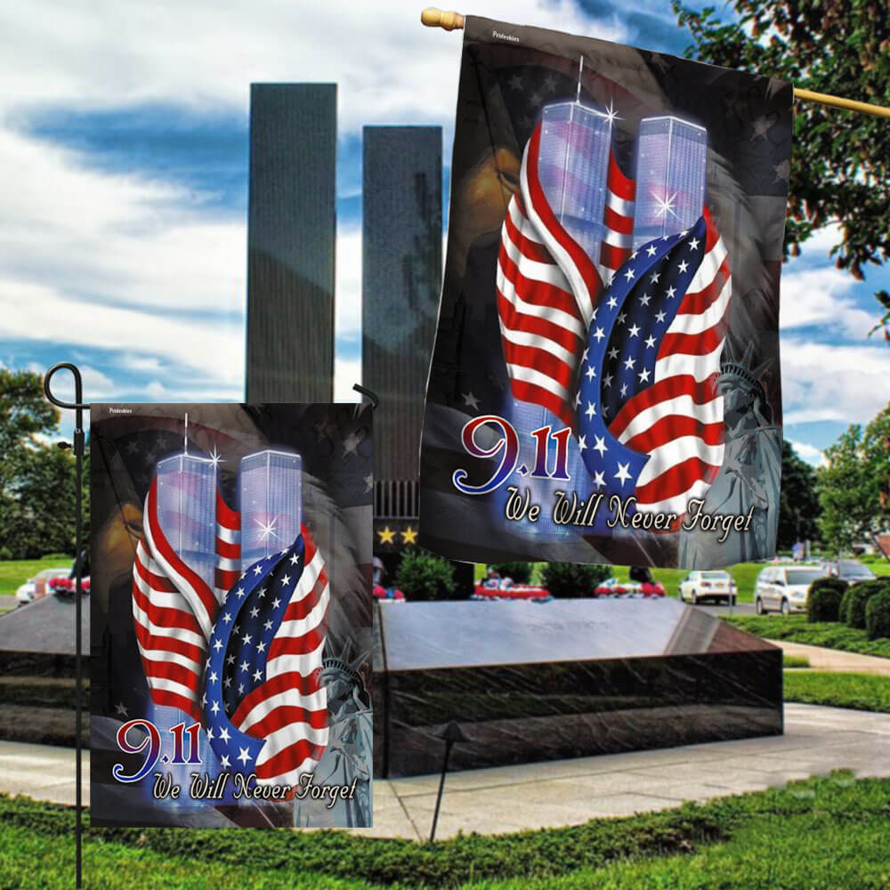 September 11th Never Forget 911 Flag