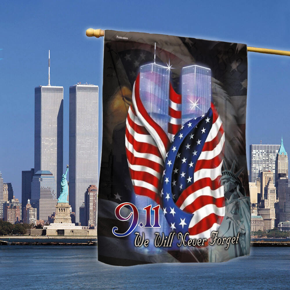 September 11th Never Forget 911 Flag