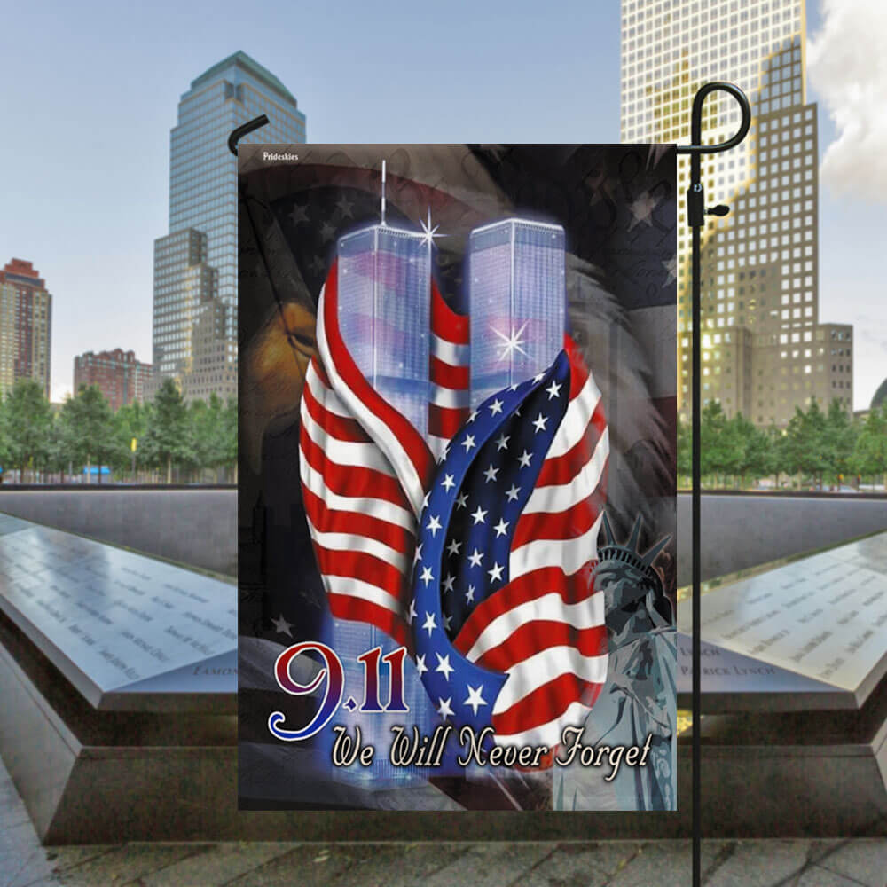 September 11th Never Forget 911 Flag