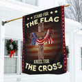 Stand For The Flag Kneel For The Cross Flag