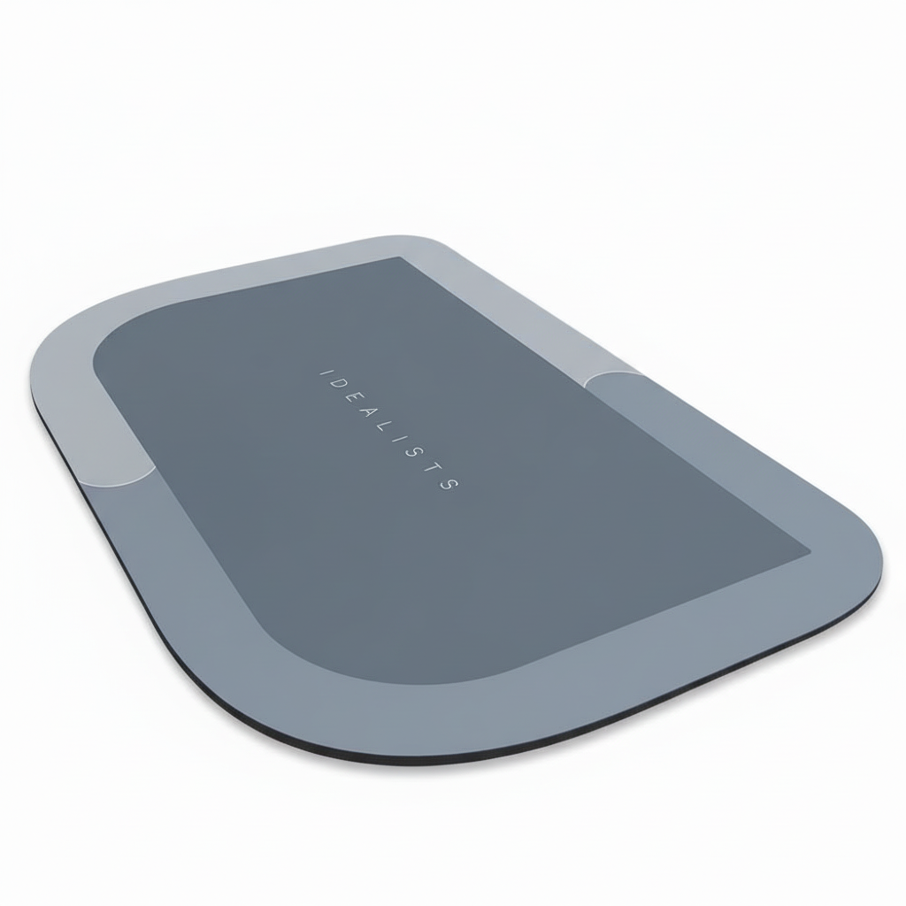 Rectangular Non-Slip Bath Mat - BathLuxeon