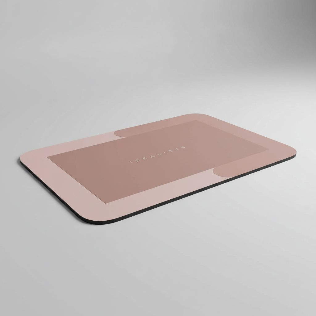 Rectangular Non-Slip Bath Mat - BathLuxeon
