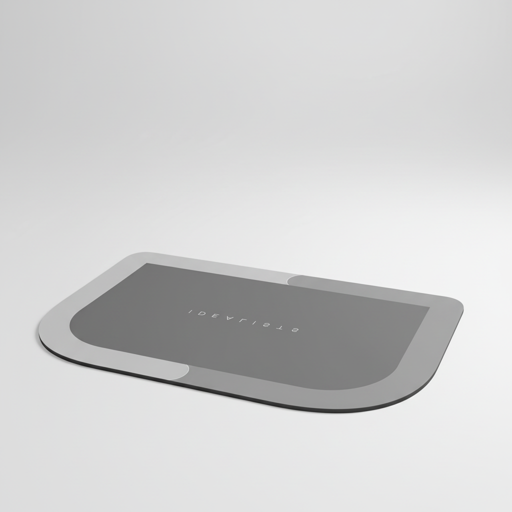 Rectangular Non-Slip Bath Mat - BathLuxeon