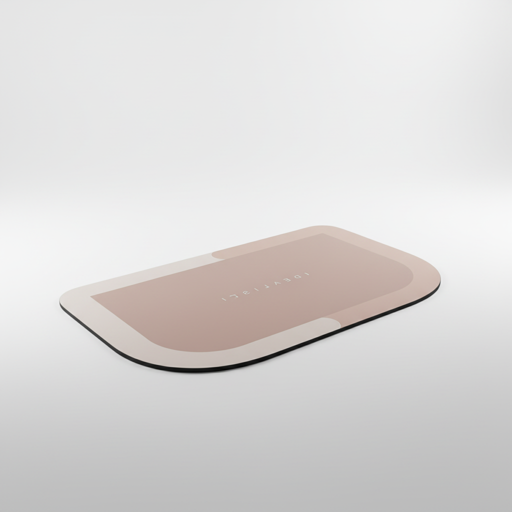 Rectangular Non-Slip Bath Mat - BathLuxeon