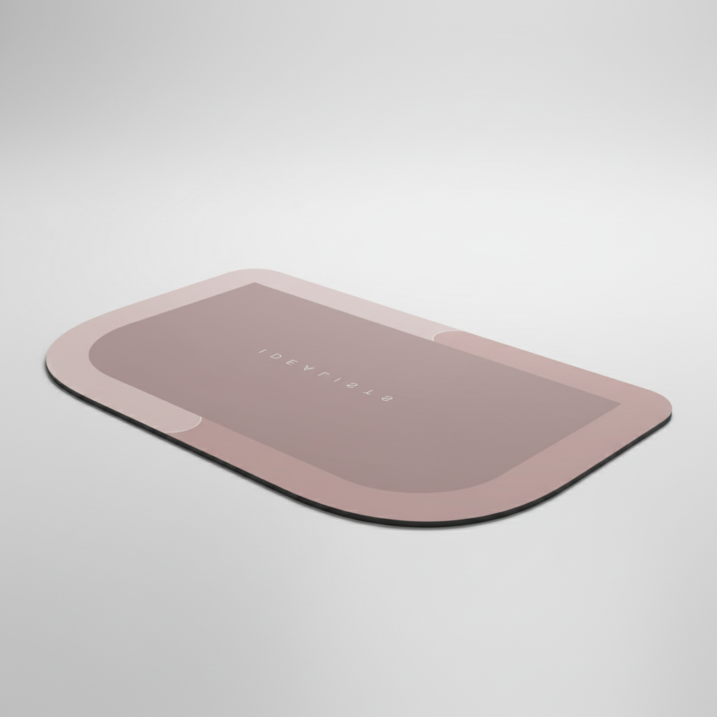 Rectangular Non-Slip Bath Mat - BathLuxeon
