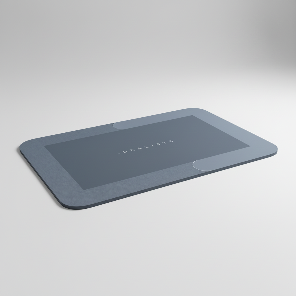 Rectangular Non-Slip Bath Mat - BathLuxeon