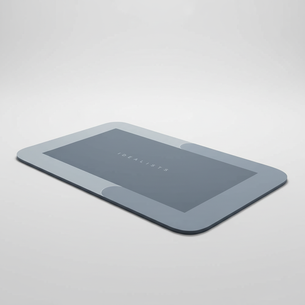 Rectangular Non-Slip Bath Mat - BathLuxeon
