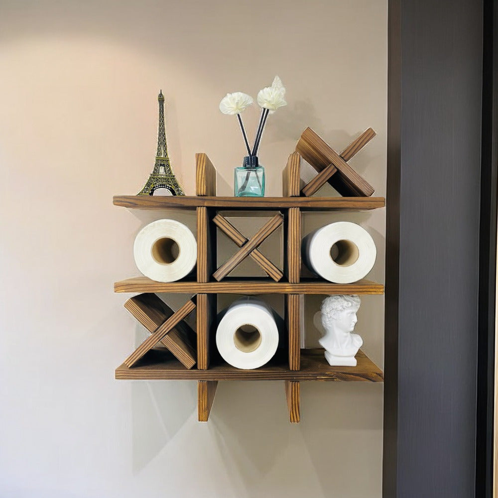 Rustic Wall Shelf Made of Wood - PineGrid