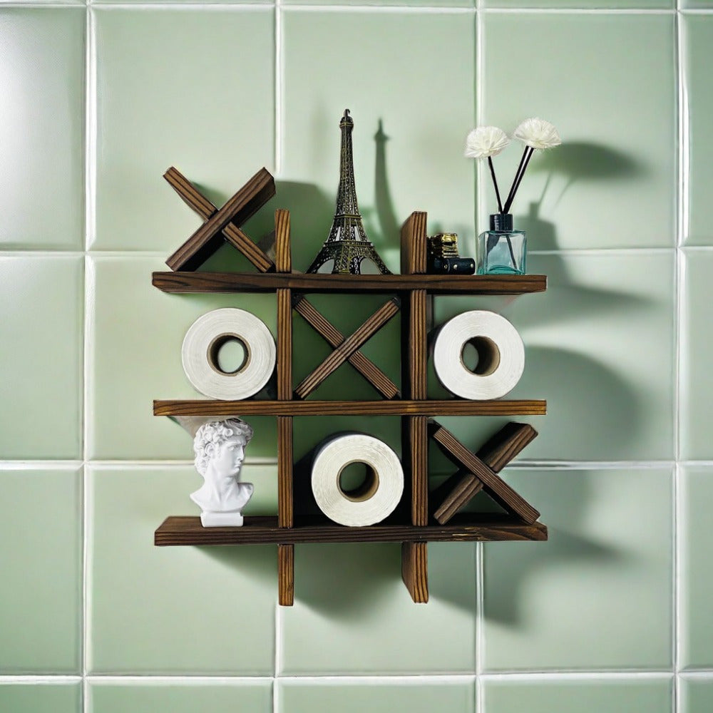 Rustic Wall Shelf Made of Wood - PineGrid