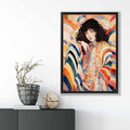Colorful abstract quirky women's print No. 2 | Bowlift