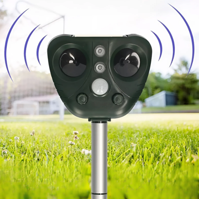 Ultrasonic Bird Repeller, Solar Powered