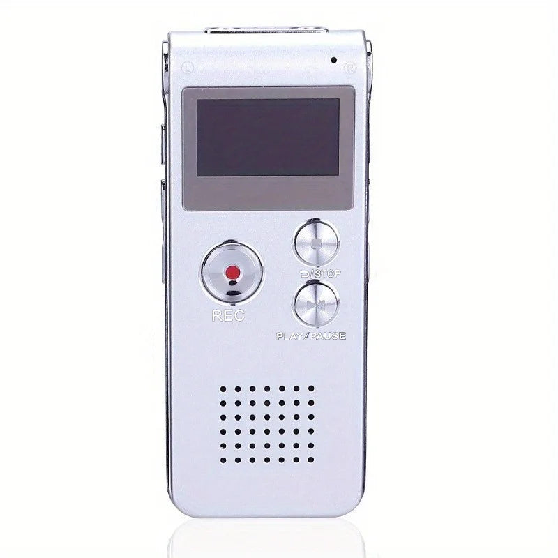 Digital Voice Recorder with Voice Activation and WAV Recording, Pocket Sized