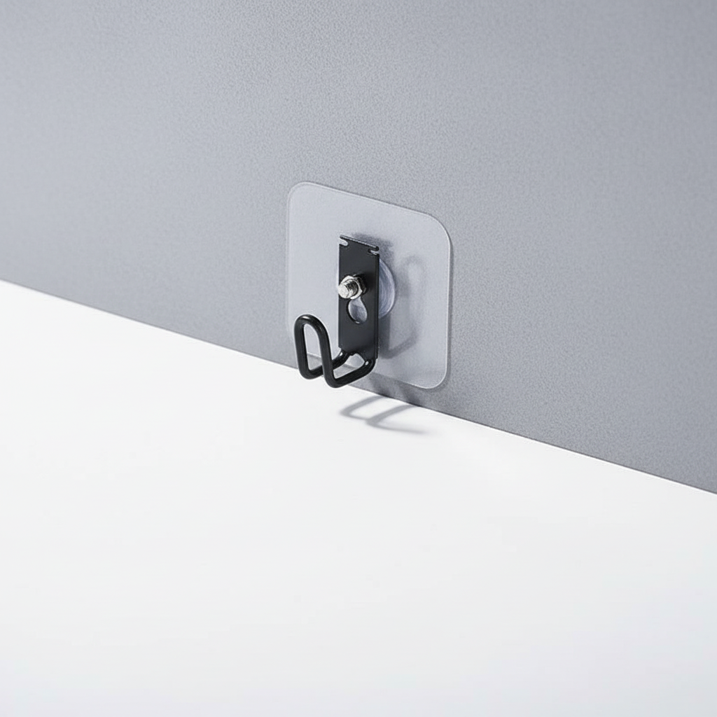 Self-adhesive bathroom hooks – StickCorner