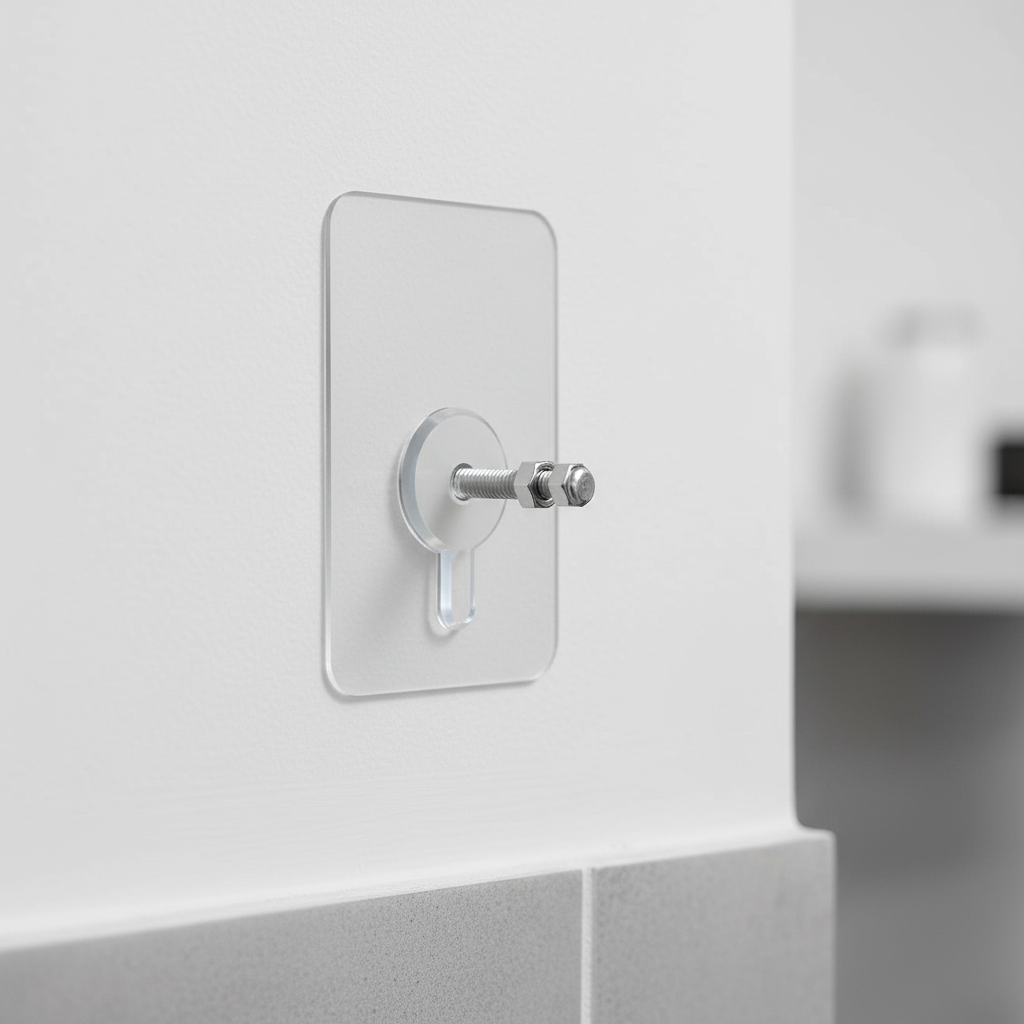 Self-adhesive wall hooks made of PVC - StickBolt