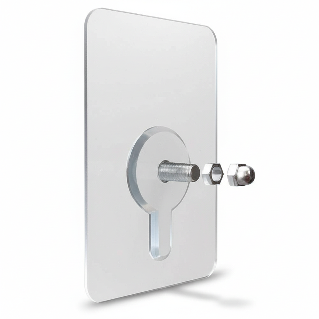 Self-adhesive wall hooks made of PVC - StickBolt