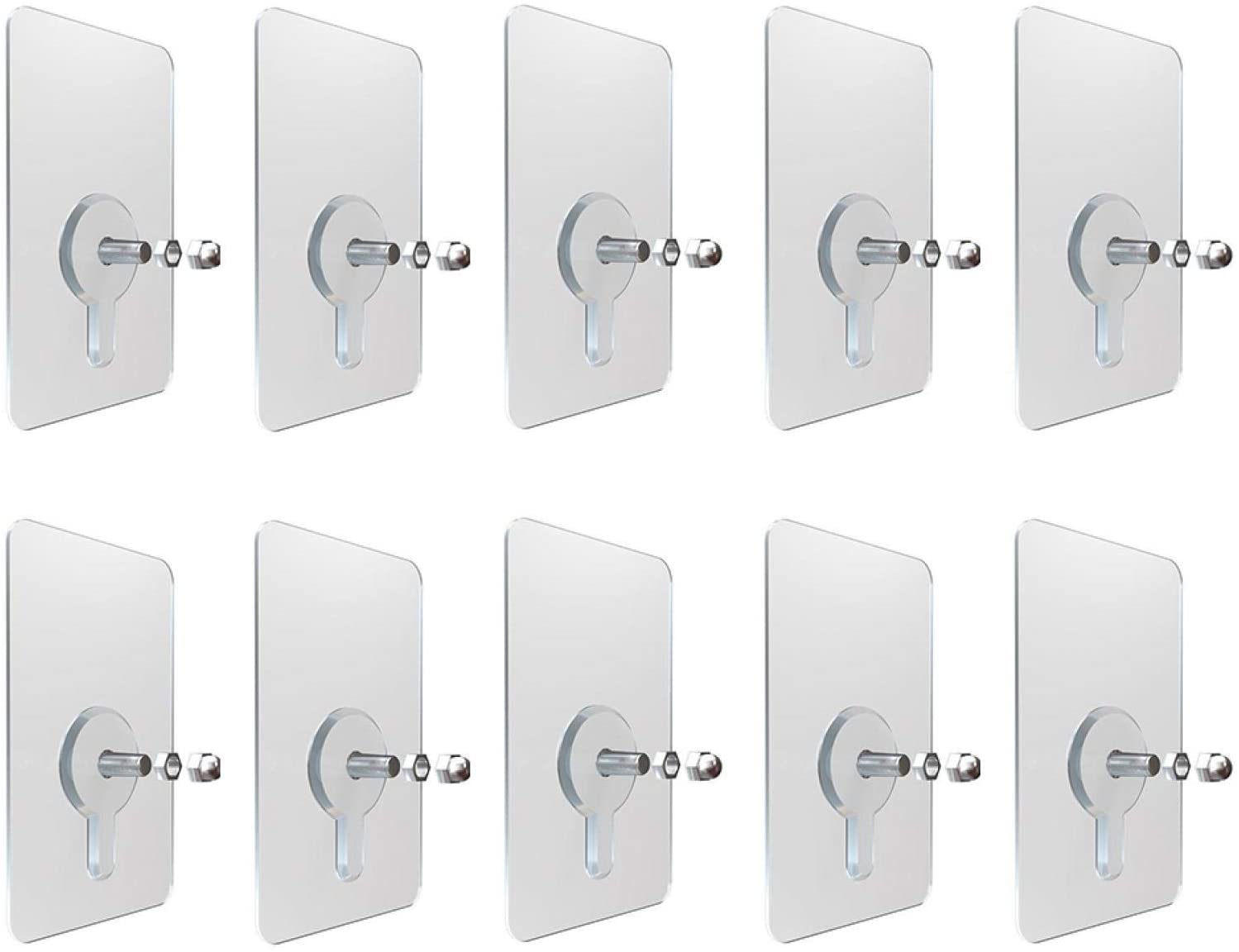Self-adhesive wall hooks made of PVC - StickBolt