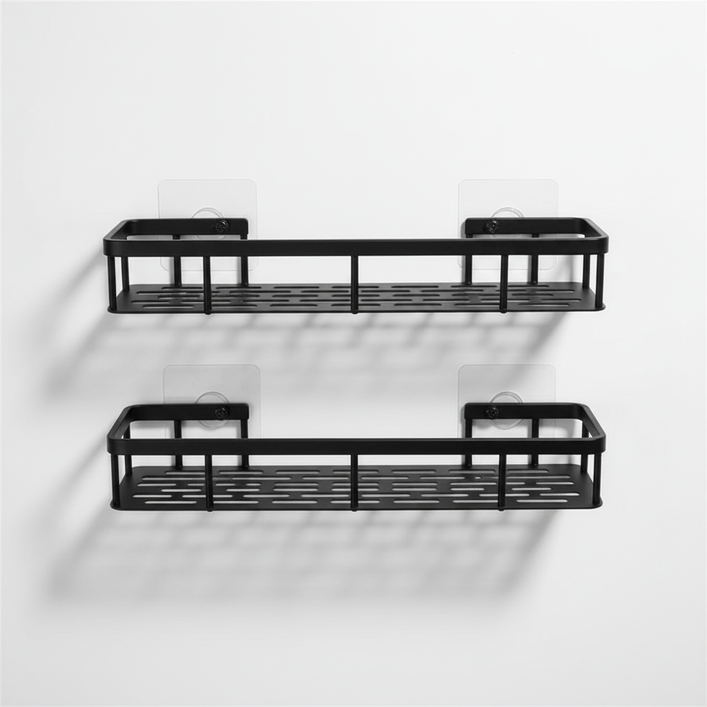 Self-adhesive bathroom shelf - Bathify