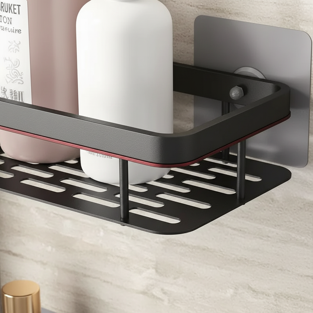 Self-adhesive bathroom shelf - Bathify