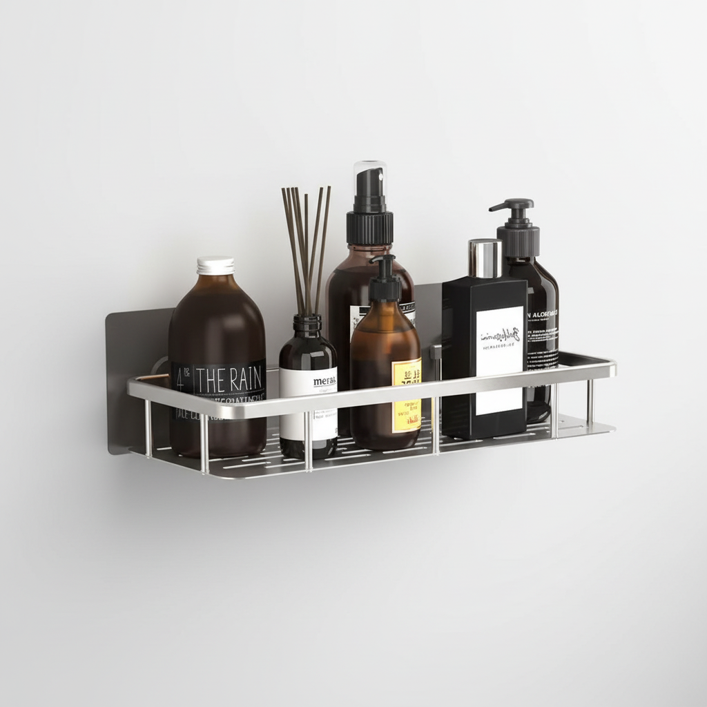 Self-adhesive bathroom shelf - Bathify