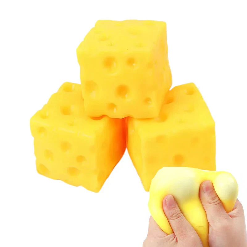 Slow-Rebound Cube Fidget - CheezioCube
