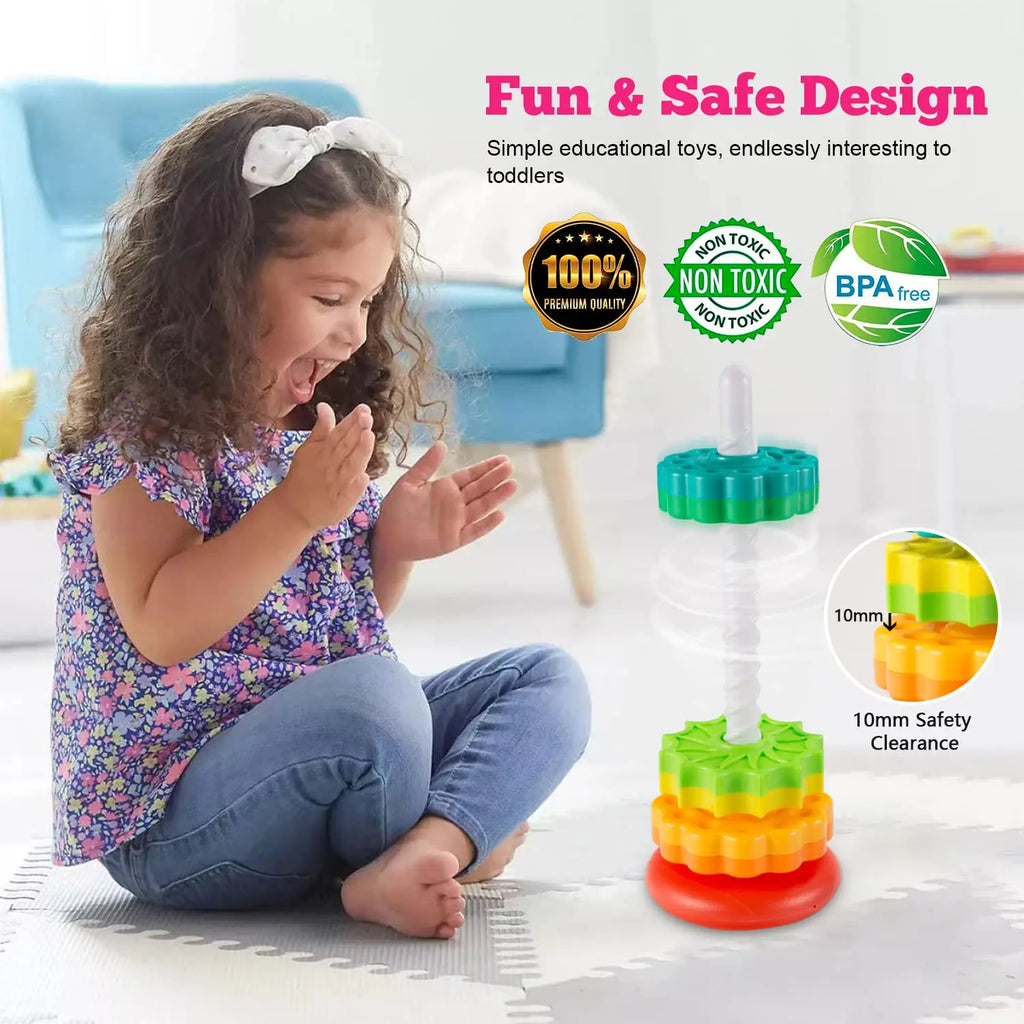 Stacking Spinning Ring Toy - Ringlyx