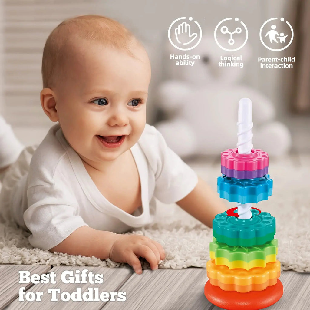 Stacking Spinning Ring Toy - Ringlyx