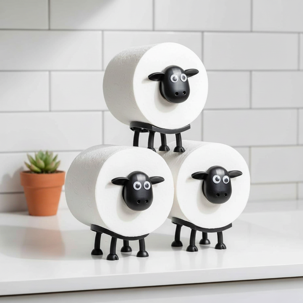 Stackable sheep design roll - RollSheep