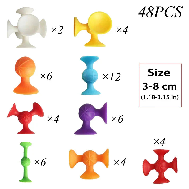Suction Animal Building Set - Suctabudd
