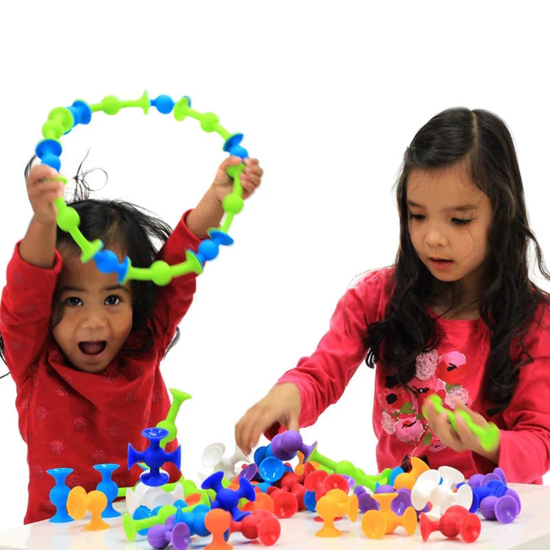 Suction Animal Building Set - Suctabudd