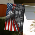 Jesus American Flag, Don’t Be Afraid, Just Have Faith Flag 3-Day Shipping