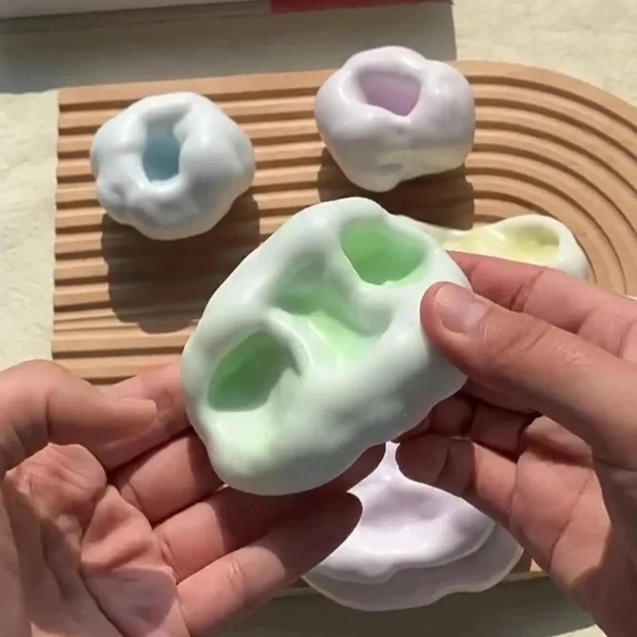 Textured Squeeze Stress Ball - Squishberry