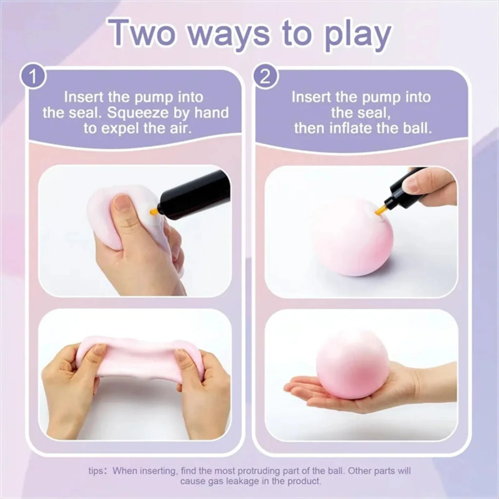 Textured Squeeze Stress Ball - Squishberry