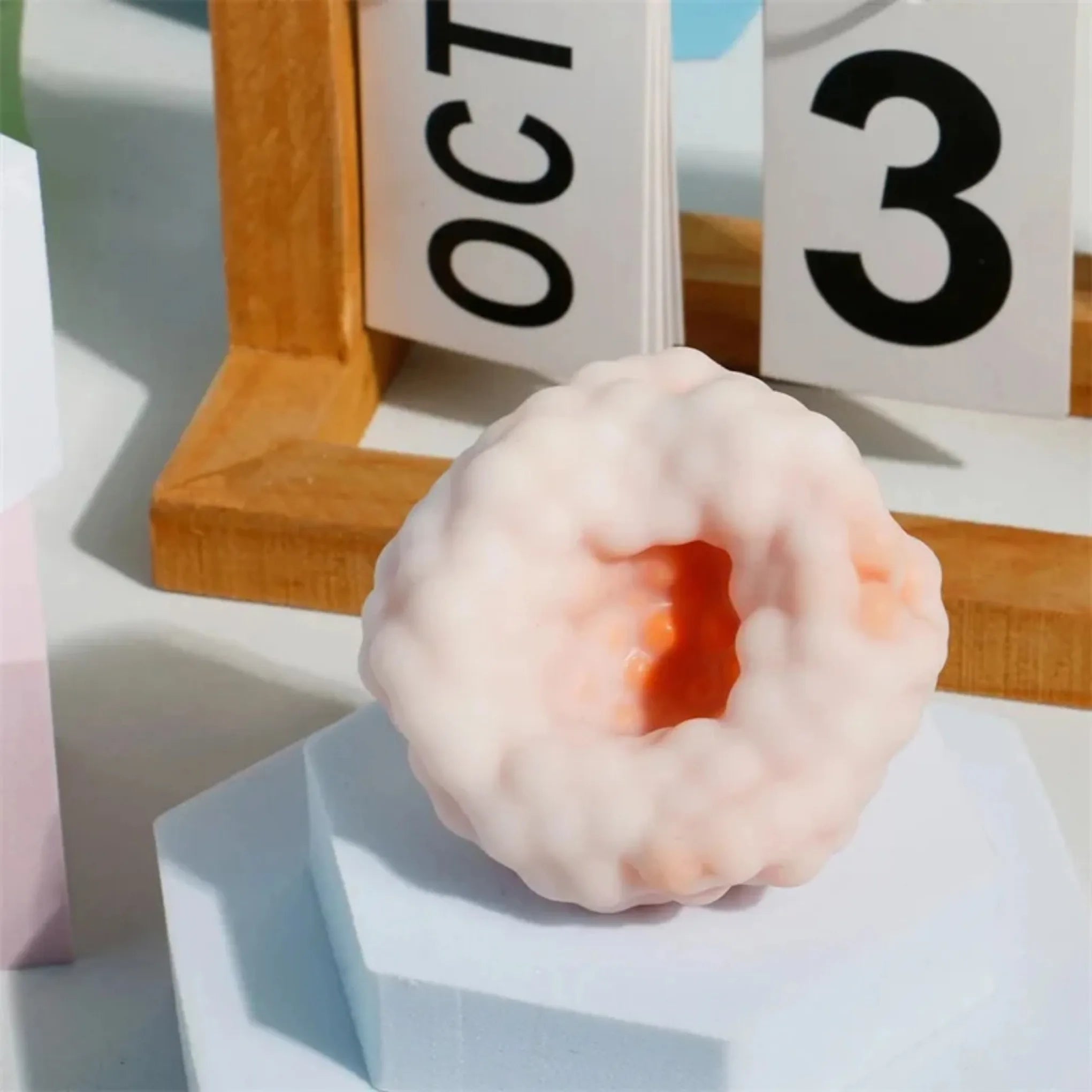 Textured Squeeze Stress Ball - Squishberry