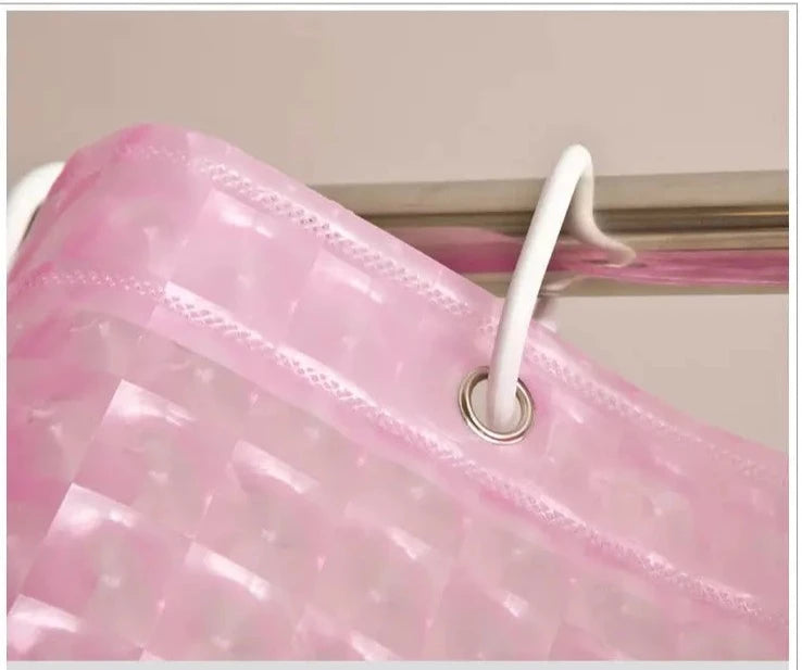 Transparent Shower Curtain EVA - LumiCurtain