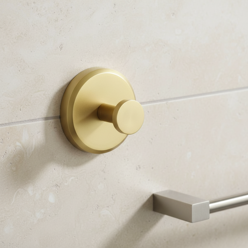 Wall-mounted bathroom hook set - Mountique