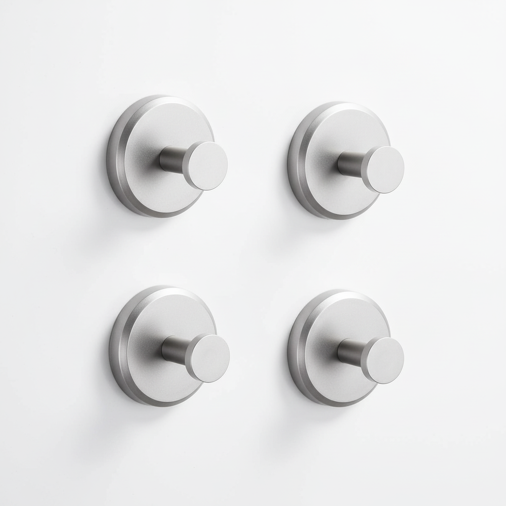 Wall-mounted bathroom hook set - Mountique