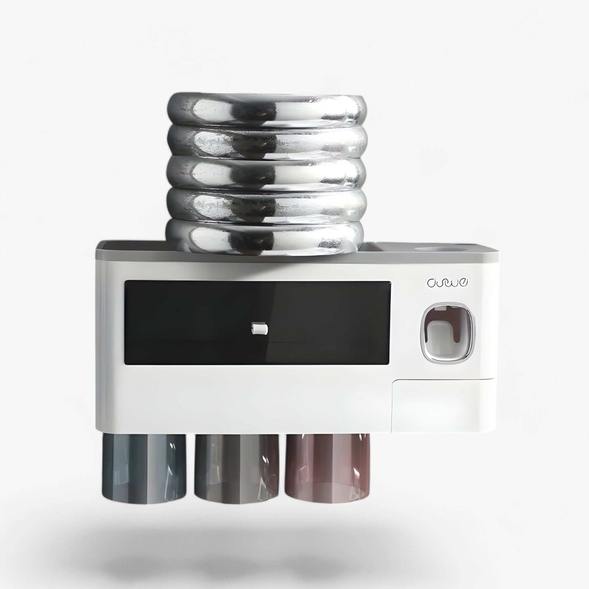 Wall-mounted toothbrush holder - HygiaHolder