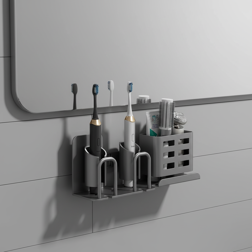 Wall-mounted Aluminium Holder - AquaDock