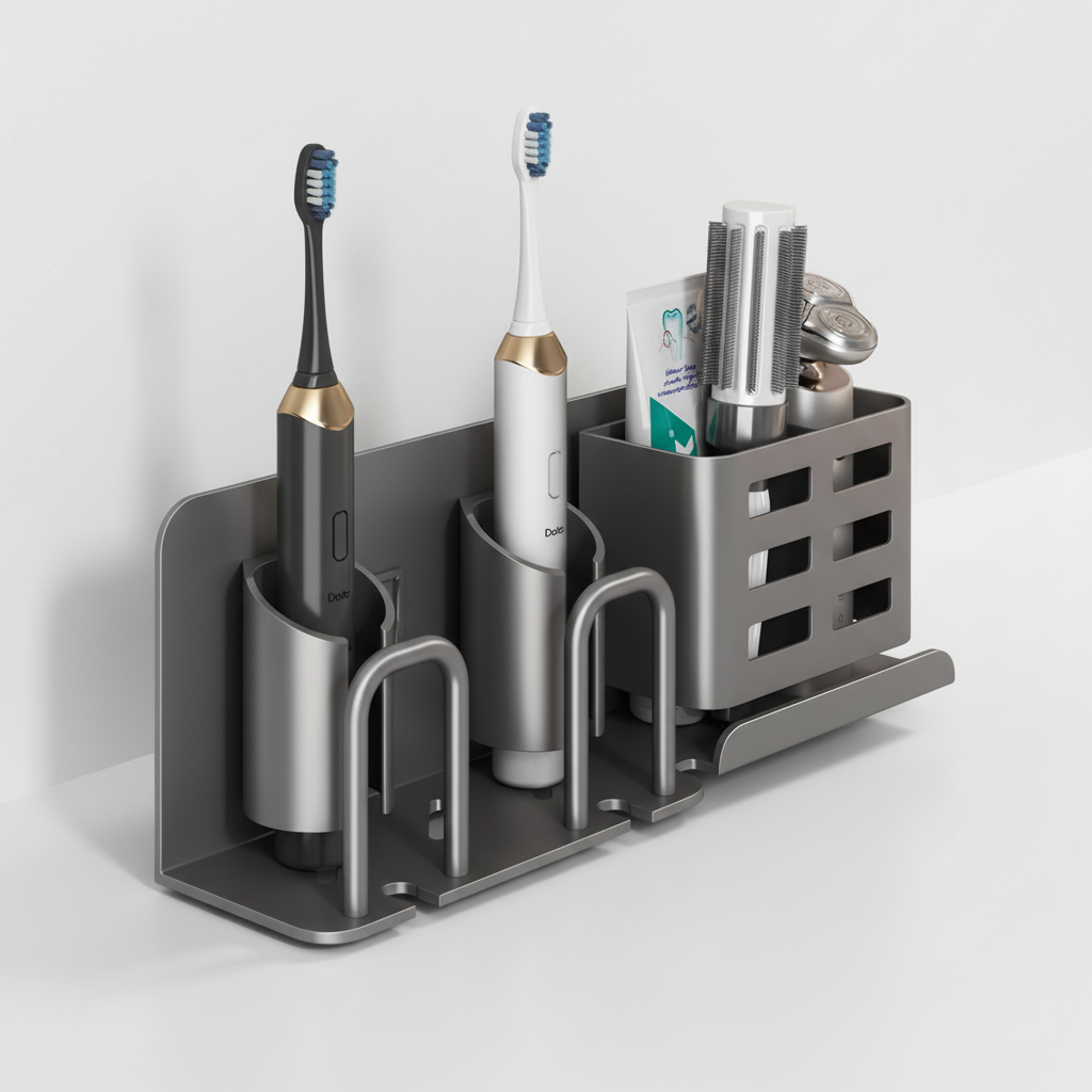 Wall-mounted Aluminium Holder - AquaDock