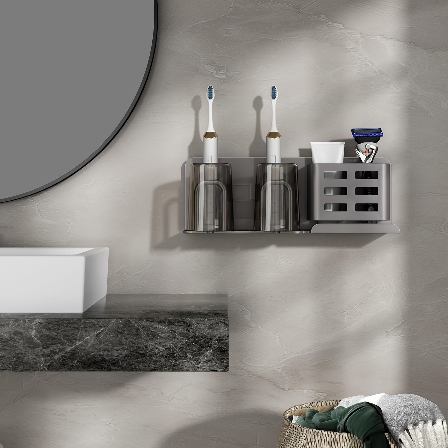 Wall-mounted Aluminium Holder - AquaDock